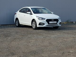 2018 Hyundai Solaris II, белый, 1199000 рублей, вид 1