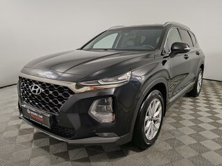 2020 Hyundai Santa Fe IV, чёрный, 2385000 рублей, вид 1
