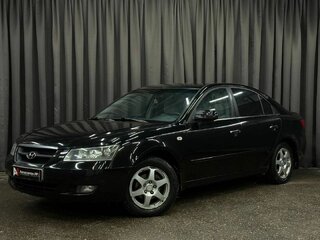 2005 Hyundai Sonata V (NF), чёрный, 479888 рублей, вид 1