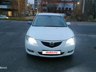 2008 Mazda 3 I (BK) Рестайлинг, белый, 350000 рублей, вид 1