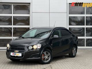 2014 Chevrolet Aveo II, чёрный, 790000 рублей, вид 1