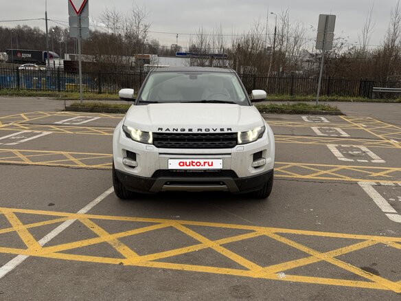 2012 Land Rover Range Rover Evoque 6-speed I, белый, 1870000 рублей - вид 2