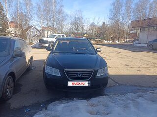 2008 Hyundai Sonata V (NF), чёрный, 390000 рублей, вид 1
