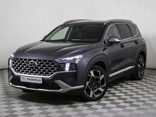 2021 Hyundai Santa Fe IV Рестайлинг, синий, 3099000 рублей, вид 1