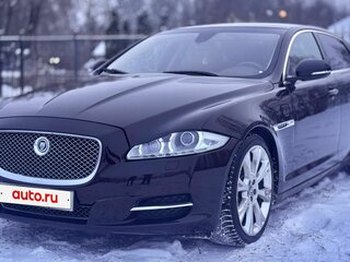 2012 Jaguar XJ Long IV (X351), коричневый, 990000 рублей, вид 1