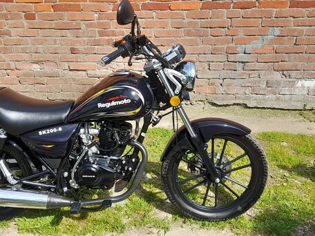 2023 Regulmoto SK200, чёрный, 95000 рублей, вид 1