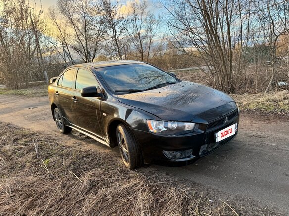 2007 Mitsubishi Lancer X, чёрный, 470000 рублей - вид 3