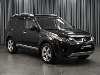 2008 Mitsubishi Outlander II, чёрный, 1065000 рублей, вид 1