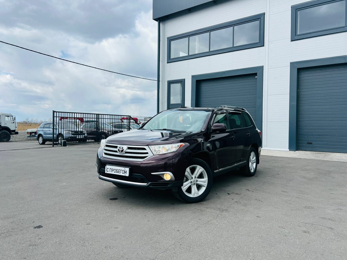 Toyota Highlander II (U40) Рестайлинг