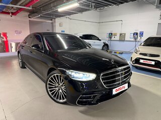 2023 Mercedes-Benz S-Класс 450 Long 4MATIC VII (W223), чёрный, 9000013 рублей, вид 1