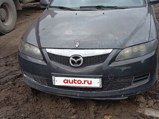 2005 Mazda 6 I (GG) Рестайлинг, серый, 400000 рублей, вид 1