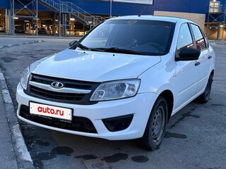 2017 Lada (ВАЗ) Granta I, белый, 375000 рублей, вид 1