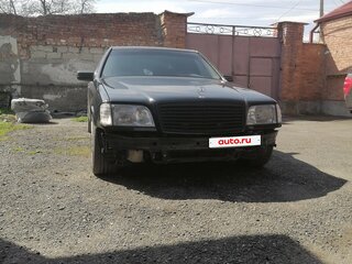 1996 Mercedes-Benz S-Класс 320 III (W140) Рестайлинг, синий, 900000 рублей, вид 1
