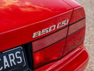 1995 BMW 8 серии 850i I (E31), красный, 8500000 рублей, вид 2