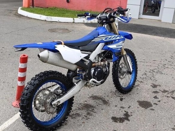 2019 Yamaha WR450F, синий, 760000 рублей - вид 3