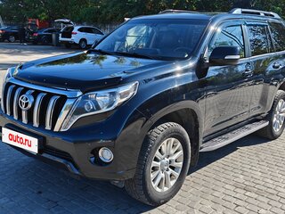 2015 Toyota Land Cruiser Prado 150 Series Рестайлинг 1, чёрный, 3500000 рублей, вид 1