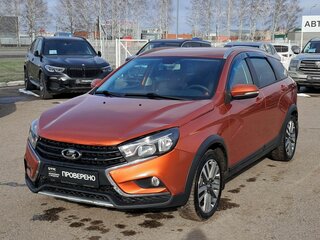 2019 Lada (ВАЗ) Vesta SW Cross I, оранжевый, 865000 рублей, вид 1