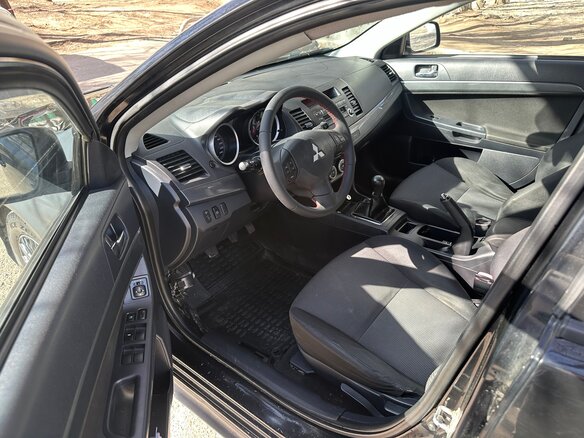 2008 Mitsubishi Lancer X, чёрный, 620000 рублей - вид 8