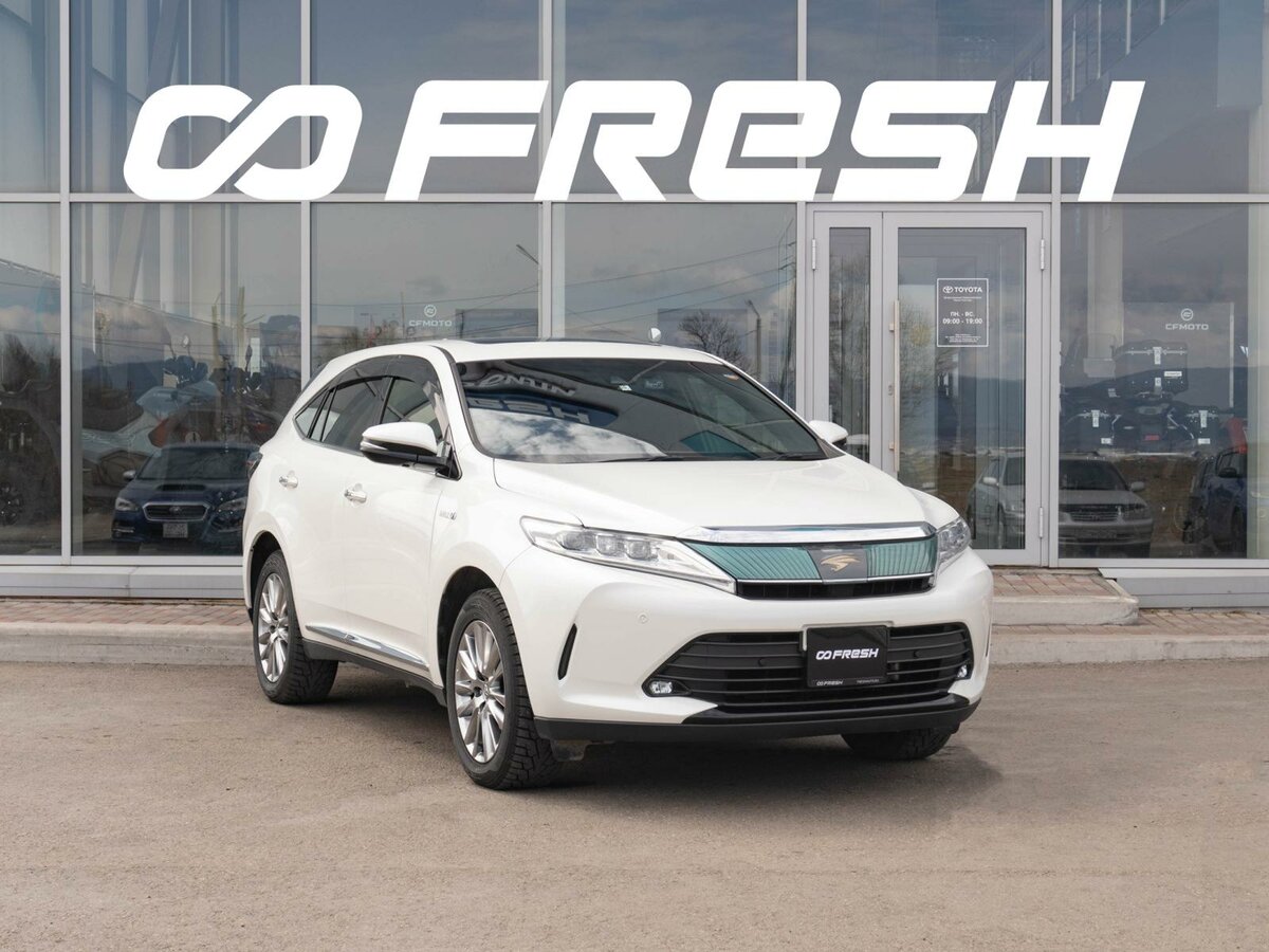 Toyota Harrier III (XU60) Рестайлинг