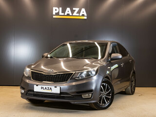 2015 Kia Rio III Рестайлинг, серый, 839000 рублей, вид 1