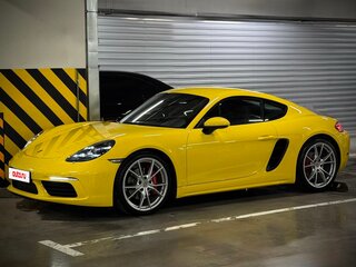 2018 Porsche Cayman S III 718 (982), жёлтый, 7300000 рублей, вид 1