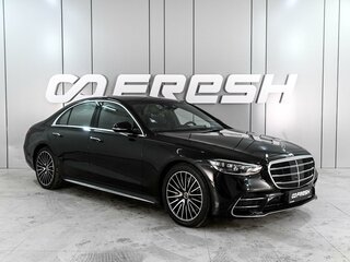 2022 Mercedes-Benz S-Класс 400 d 4MATIC VII (W223), чёрный, 10299000 рублей, вид 1
