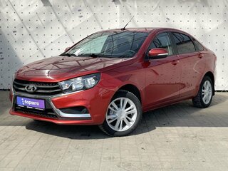 2021 Lada (ВАЗ) Vesta I, красный, 1040000 рублей, вид 1