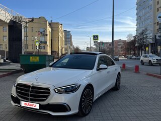 2021 Mercedes-Benz S-Класс 350 d VII (W223), белый, 8400000 рублей, вид 1