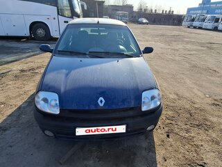 2001 Renault Clio II Рестайлинг, синий, 100000 рублей, вид 1