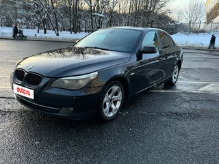2008 BMW 5 серии 520d V (E60/E61) Рестайлинг, чёрный, 1300000 рублей, вид 1