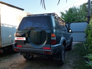 1997 Toyota Land Cruiser Prado 90 Series, зелёный, 990000 рублей, вид 5