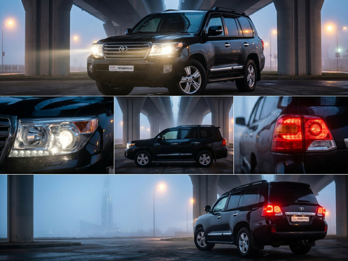 Toyota Land Cruiser 200 Series Рестайлинг 1