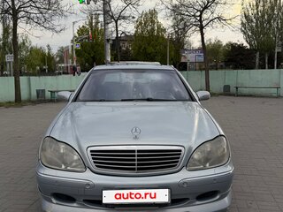 2001 Mercedes-Benz S-Класс 320 Long IV (W220), голубой, 590000 рублей, вид 1