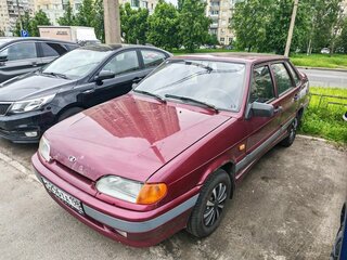 2004 Lada (ВАЗ) 2115, красный, 129000 рублей, вид 3