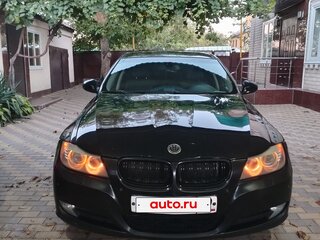 2008 BMW 3 серии 320i V (E90/E91/E92/E93) Рестайлинг, чёрный, 1150000 рублей, вид 1
