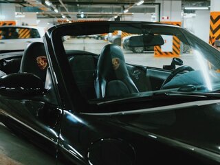 2002 Porsche 911 Carrera 4 V (996) Рестайлинг, чёрный, 4000000 рублей, вид 3