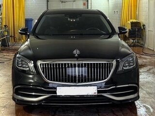 2017 Mercedes-Benz Maybach S-Класс 450 I (X222) Рестайлинг, чёрный, 7990000 рублей, вид 1