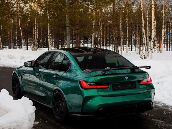 2020 BMW M3 Competition Package VI (G80), зелёный, 11000000 рублей - вид 2