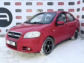 2008 Chevrolet Aveo I Рестайлинг, красный, 239900 рублей, вид 1