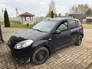 2010 Renault Sandero I, чёрный, 230000 рублей, вид 1