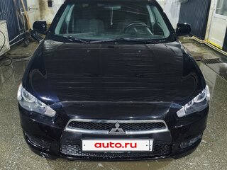 2007 Mitsubishi Lancer X, чёрный, 600000 рублей, вид 1