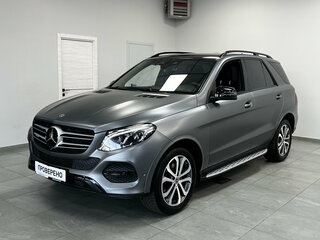 2018 Mercedes-Benz GLE 350 d I (W166), серый, 3800000 рублей, вид 1