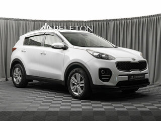 2018 Kia Sportage IV, белый, 1840000 рублей, вид 2