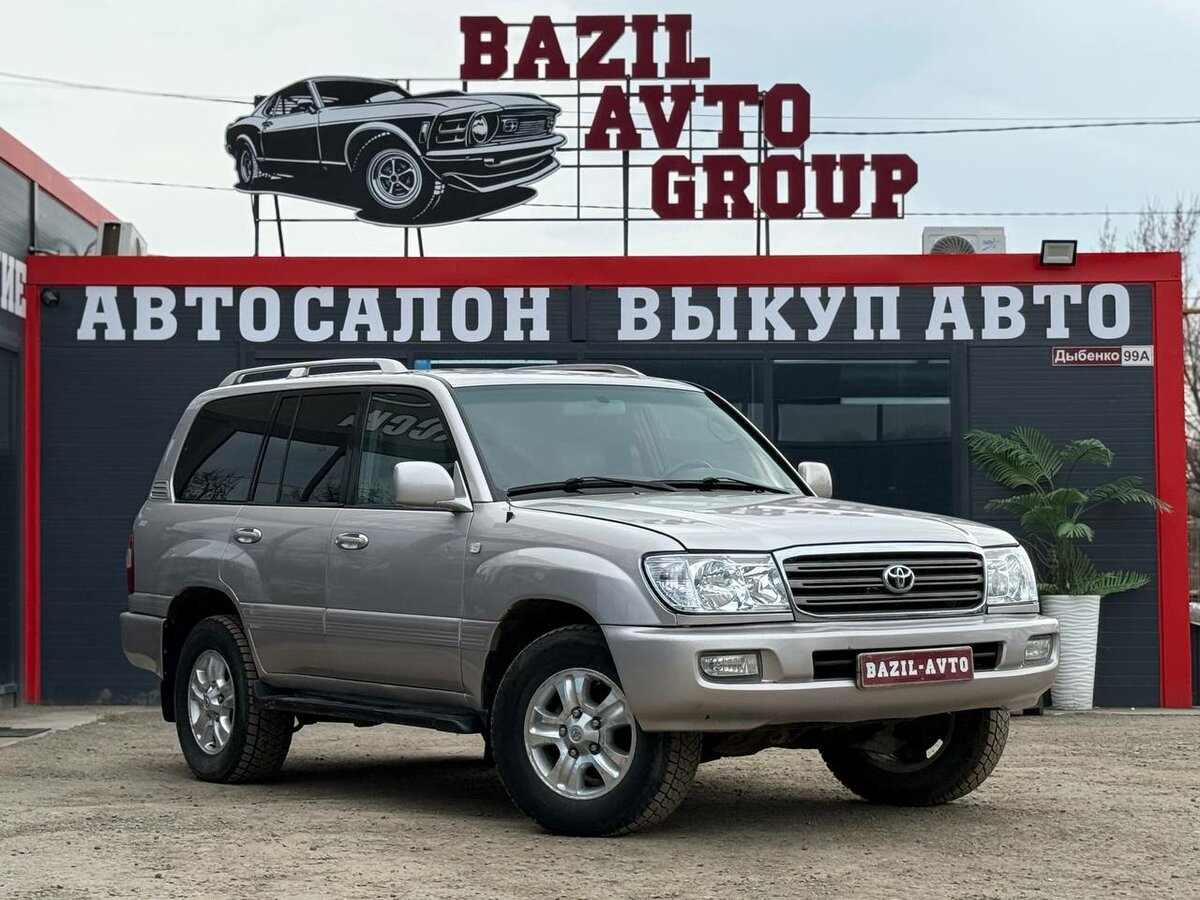 Toyota Land Cruiser 100 Series Рестайлинг 2