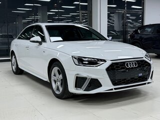 2021 Audi A4 35 TFSI Long V (B9) Рестайлинг, белый, 2450000 рублей, вид 2