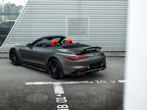 2022 Mercedes-Benz SL-Класс AMG SL 43 43 AMG IV (R232), серый, 11500000 рублей - вид 3