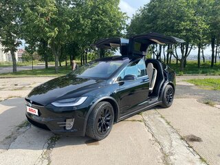 2019 Tesla Model X Long Range I, чёрный, 4800000 рублей, вид 3