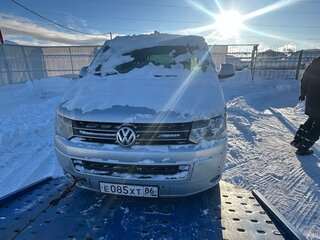 2012 Volkswagen Multivan T5 Рестайлинг, серебристый, 1812920 рублей, вид 2