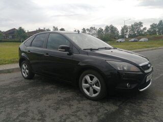2009 Ford Focus II Рестайлинг, чёрный, 450000 рублей, вид 3