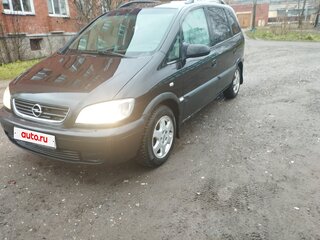 2001 Opel Zafira A, чёрный, 250000 рублей, вид 1